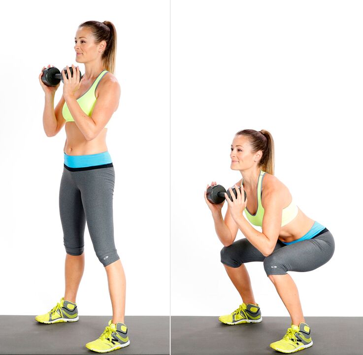 kilo kaybı için squat