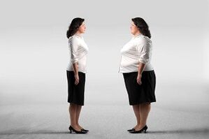 ducan diyetinde kilo vermeden önce ve sonra
