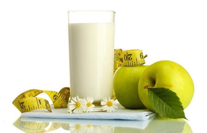 Elma ile Kefir